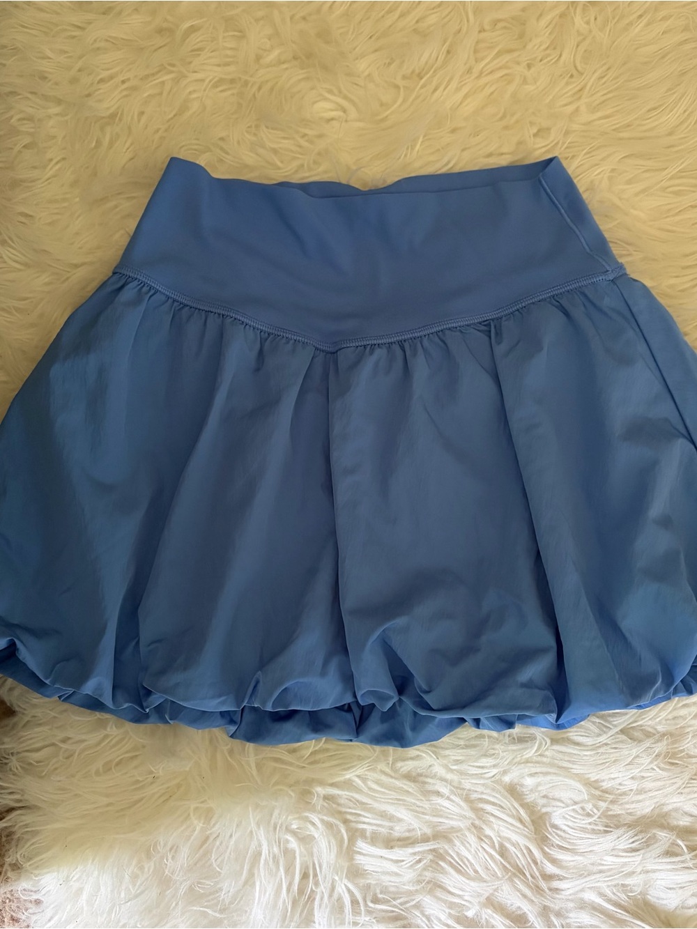 Aerie Offline Blue Real Me Bubble Skort